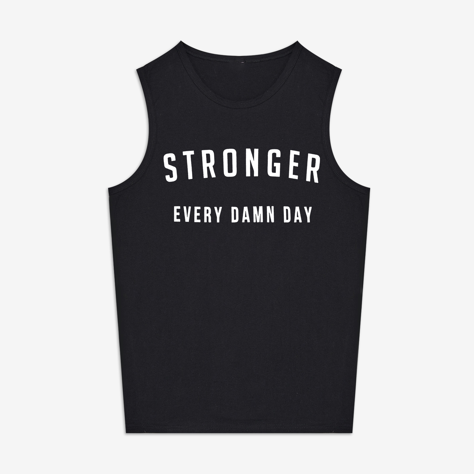 Stronger Every Damn Day Printed Women's Vest