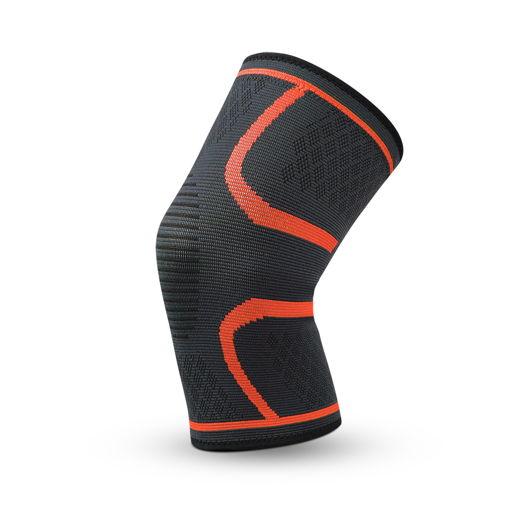 Knitted Nylon Running Sports Fitness Knee Pads-traneing