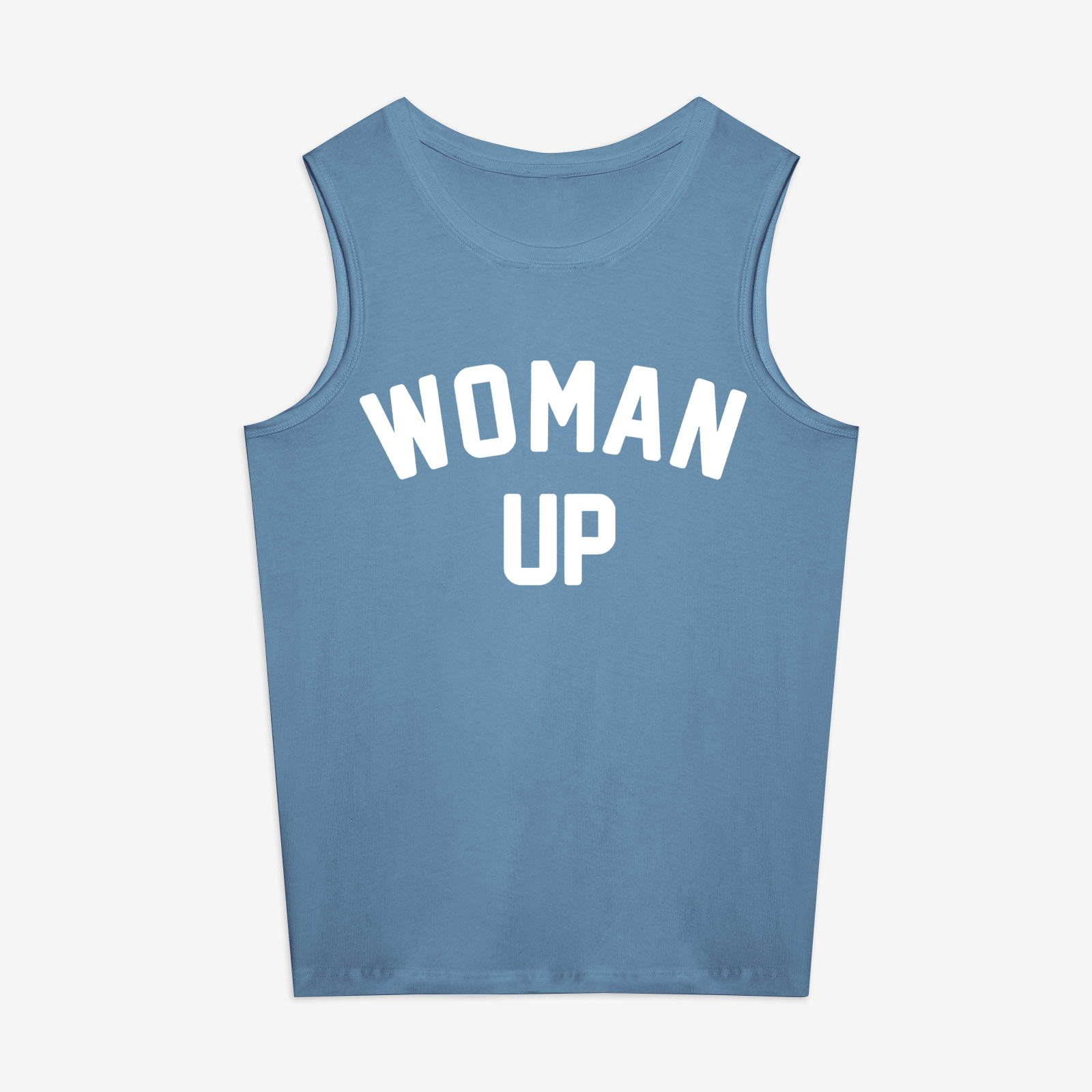 Woman Up Printed Women's Vest