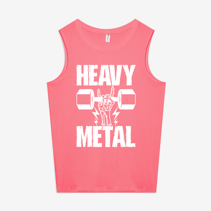 Heavy Metal Printed Women's Vest