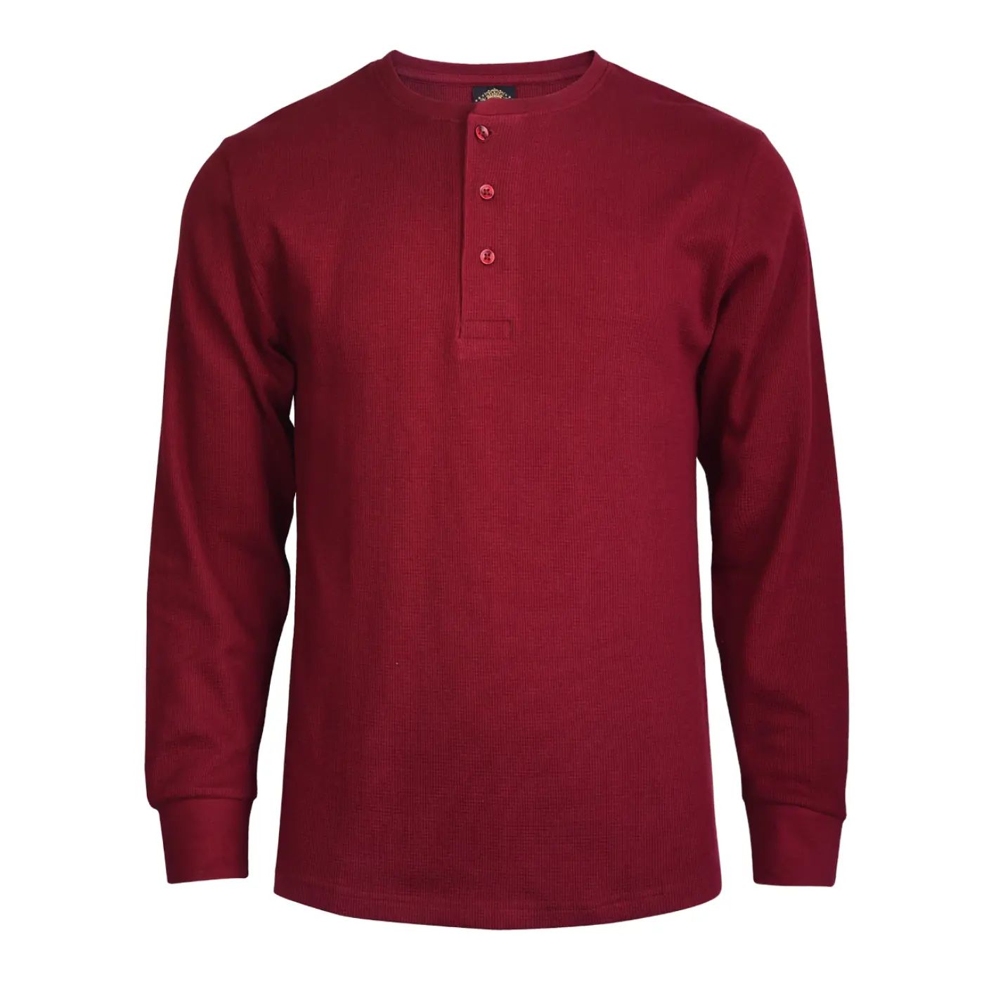 Men’s 3-Pack Long Sleeve Henley Shirts – 3 Classic Colors
