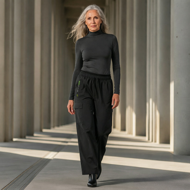 👖 50% RABATT! 💥 Vintage-Cargohose für Damen – Lockere Passform, Taschen & verstellbarer Bund – Ideal für Alltag, Reisen & Outdoor ✨