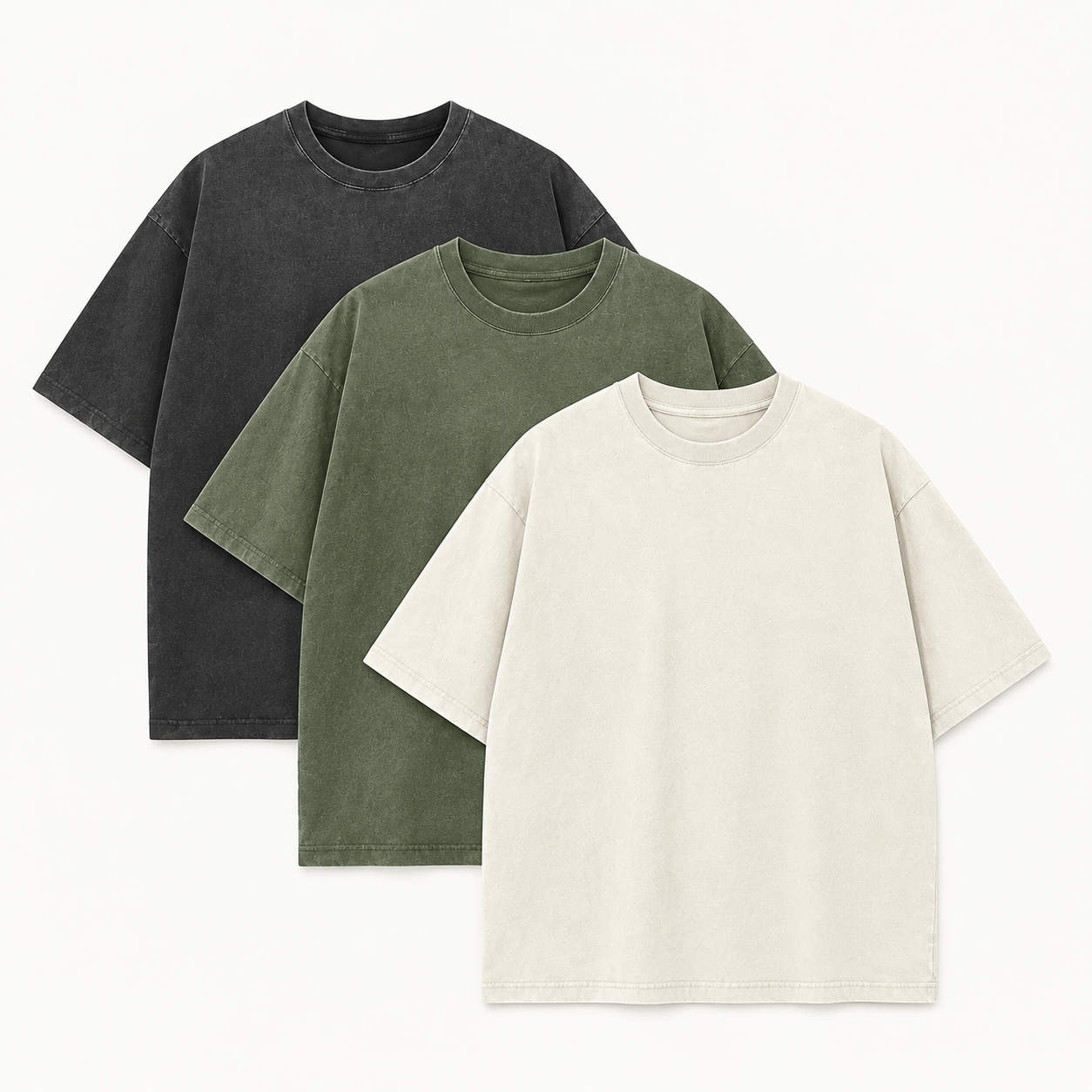 Unisex Oversized Cotton T-Shirt – Casual Loose Fit Streetwear Tee