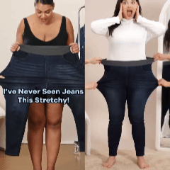 Women's Plus Size Skinny Jeans Fit