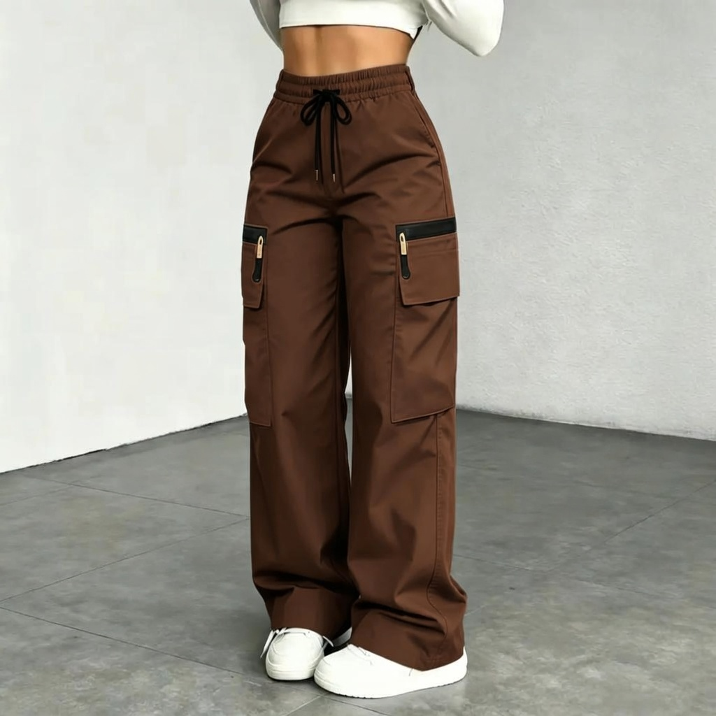 ⚡ FINAL SALE 🔥 10 FOR ONLY $23! Women’s Lightweight Loose-Fit Cargo Pants with Multiple Pockets – Limited-Time Clearance Deal
