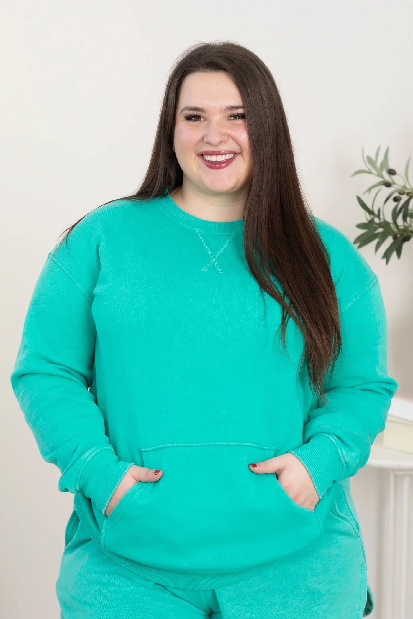 🔥 LAST DAY FALL SALE | 10 FOR ONLY $24.99! Women’s Pigment-Dyed Cozy Crewneck Sweatshirts