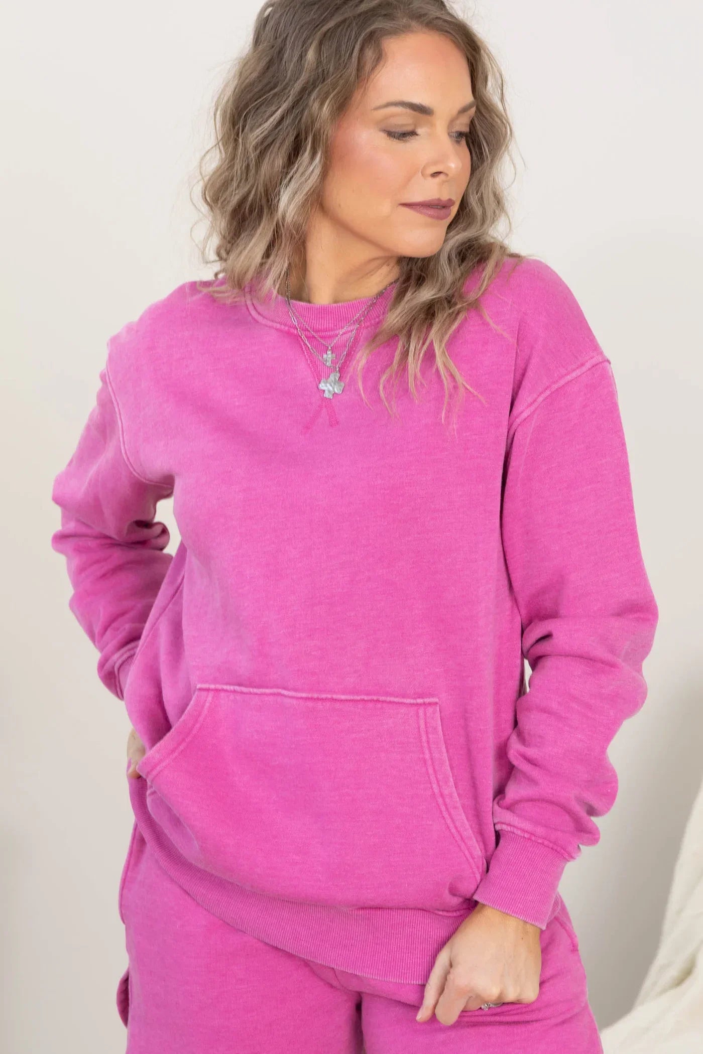 🔥 LAST DAY FALL SALE | 10 FOR ONLY $24.99! Women’s Pigment-Dyed Cozy Crewneck Sweatshirts