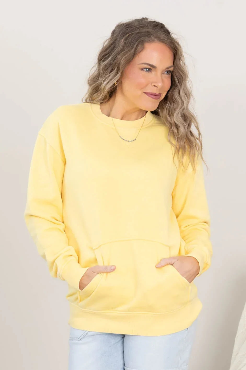 🔥 LAST DAY FALL SALE | 10 FOR ONLY $24.99! Women’s Pigment-Dyed Cozy Crewneck Sweatshirts