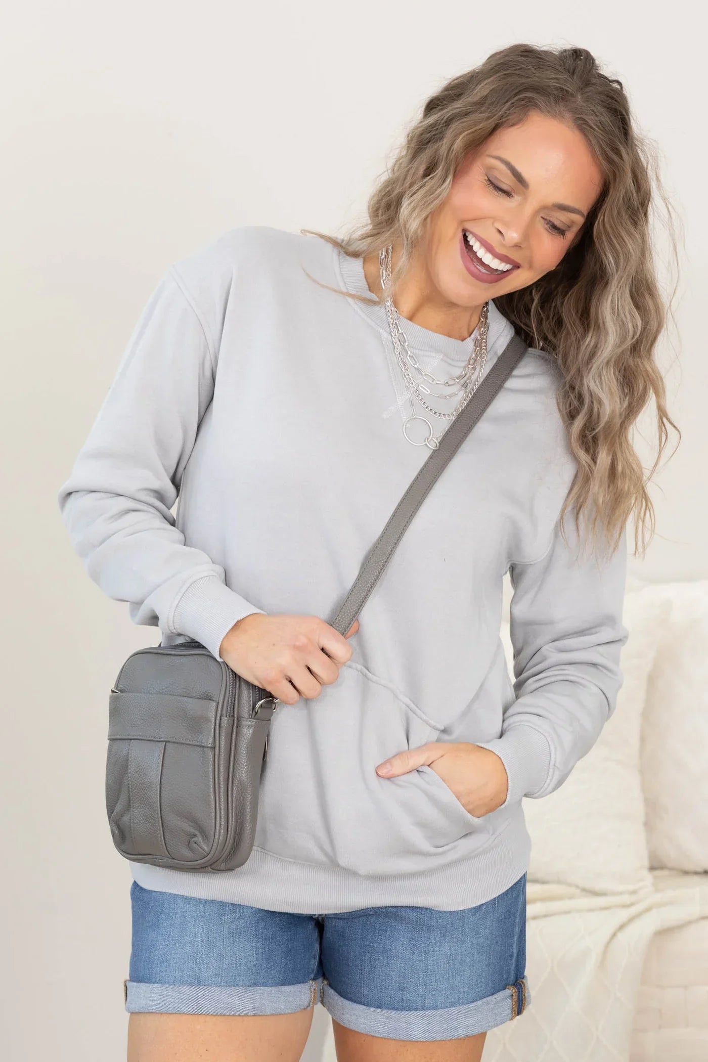 🔥 LAST DAY FALL SALE | 10 FOR ONLY $24.99! Women’s Pigment-Dyed Cozy Crewneck Sweatshirts