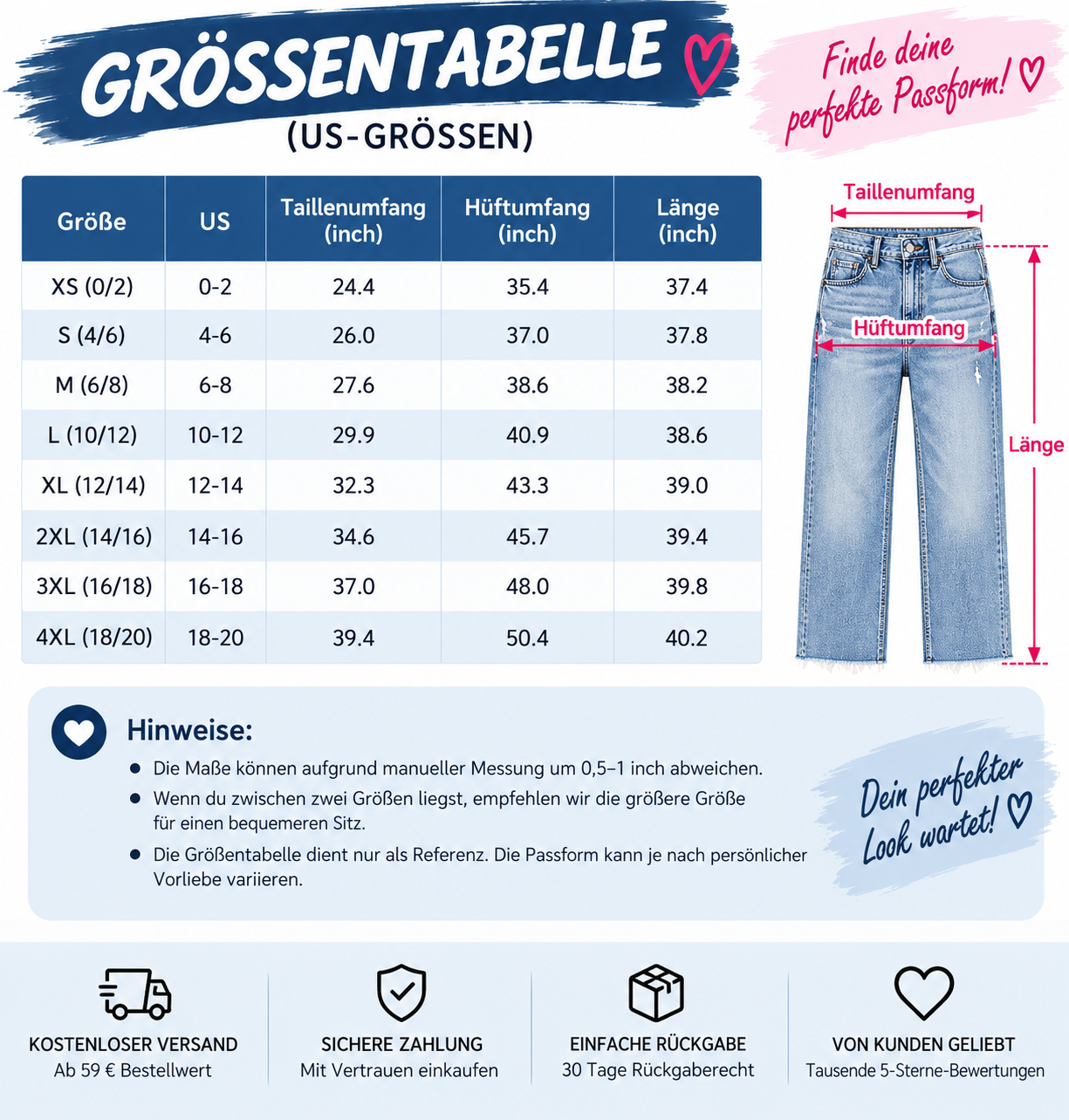 🔥4 FÜR NUR 26,99 €! Damen-Cropped-Jeans mit mittelhohem Bund & geradem Bein – lässiger Used-Look mit Rissen und offenem Saum. Nur für kurze Zeit!