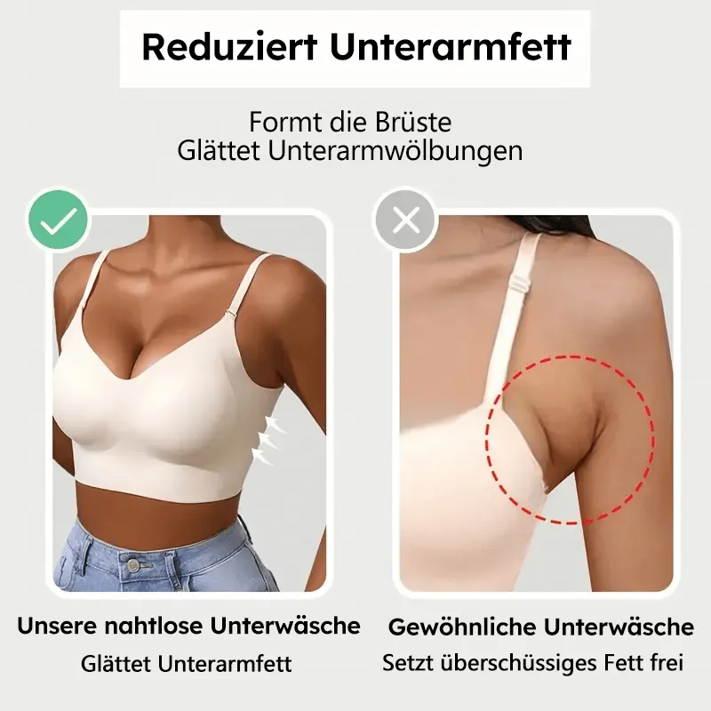 🔥 Kabelloser, rückenfreier Damen-BH in Unifarben