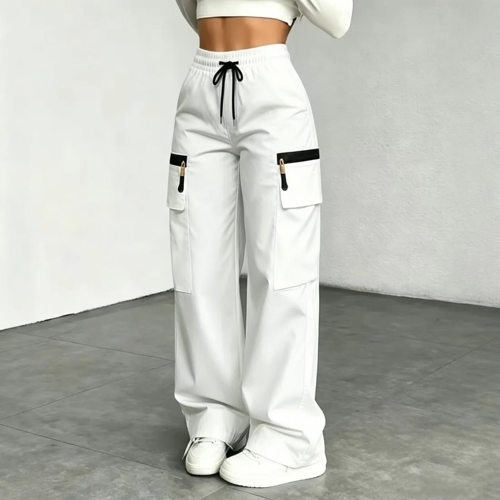 ⚡ FINAL SALE 🔥 10 FOR ONLY $23! Women’s Lightweight Loose-Fit Cargo Pants with Multiple Pockets – Limited-Time Clearance Deal