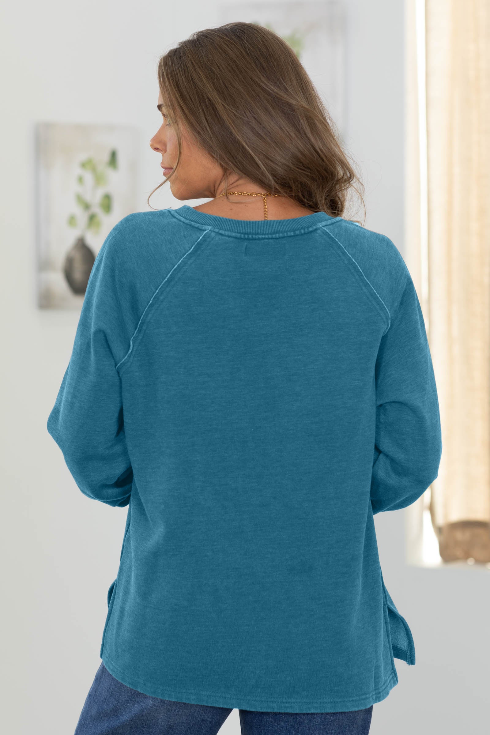 🔥 Limited-Time Deal – Cozy Campfire Notch Neck Sweatshirt