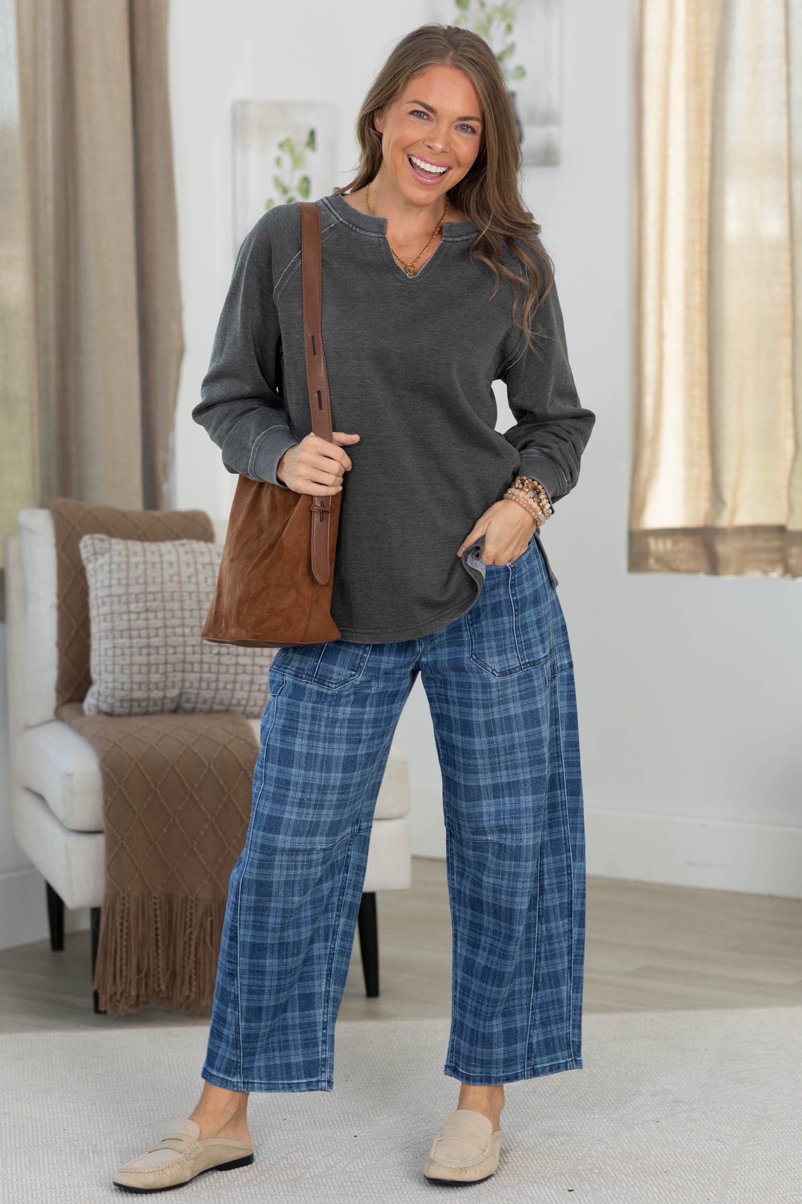 🔥 Limited-Time Deal – Cozy Campfire Notch Neck Sweatshirt