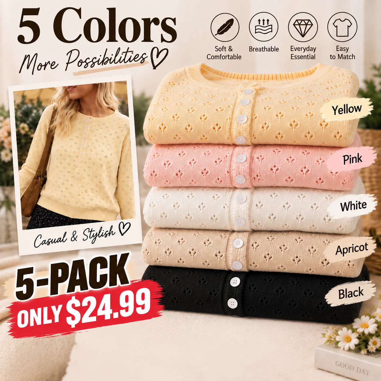 Y2K Striped Fitted Knit Pullover Top