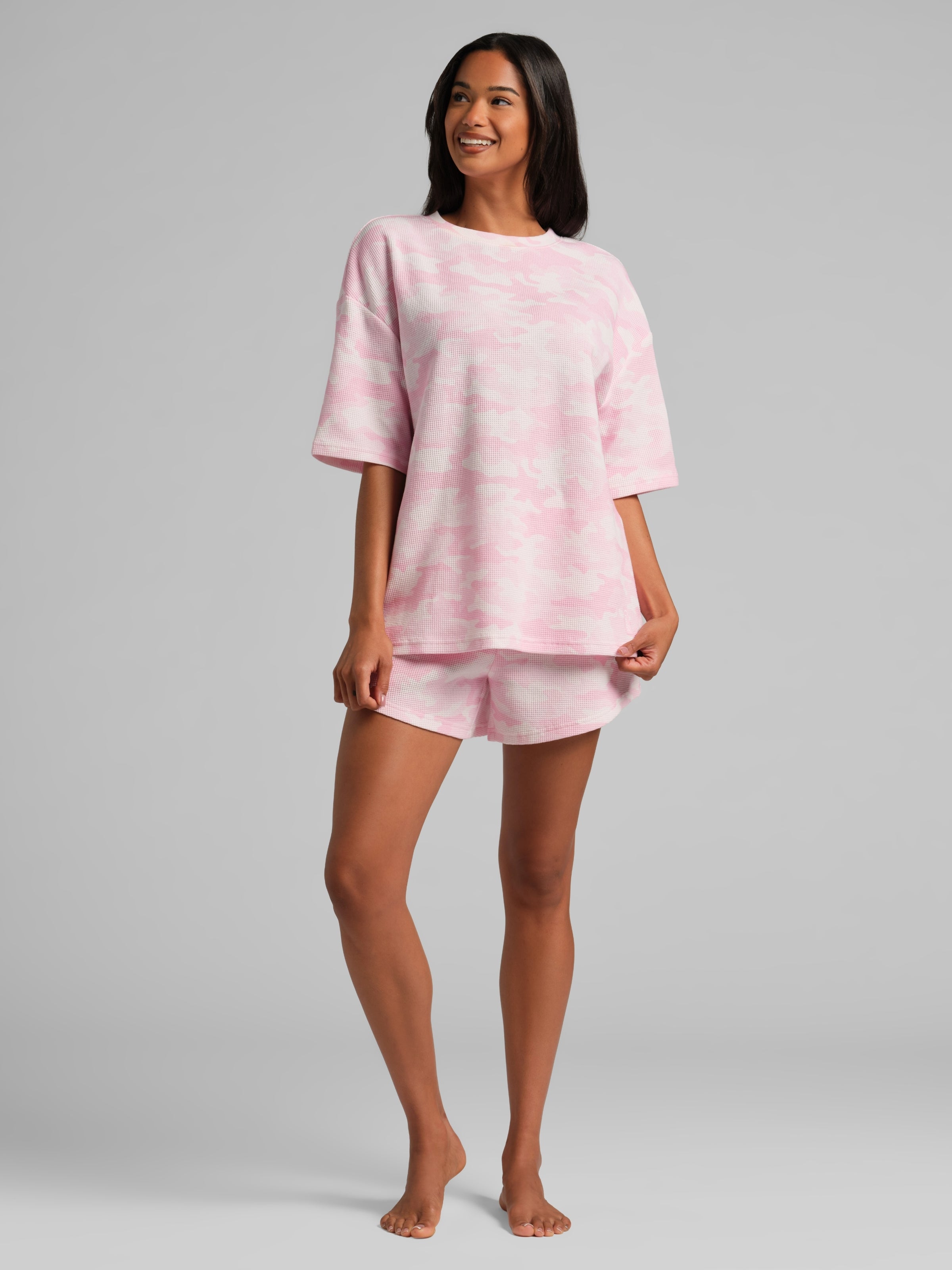 🔥 CLEARANCE SALE | 12-Pack Women’s Comfy T-Shirt & Shorts Sets – Only $26.99