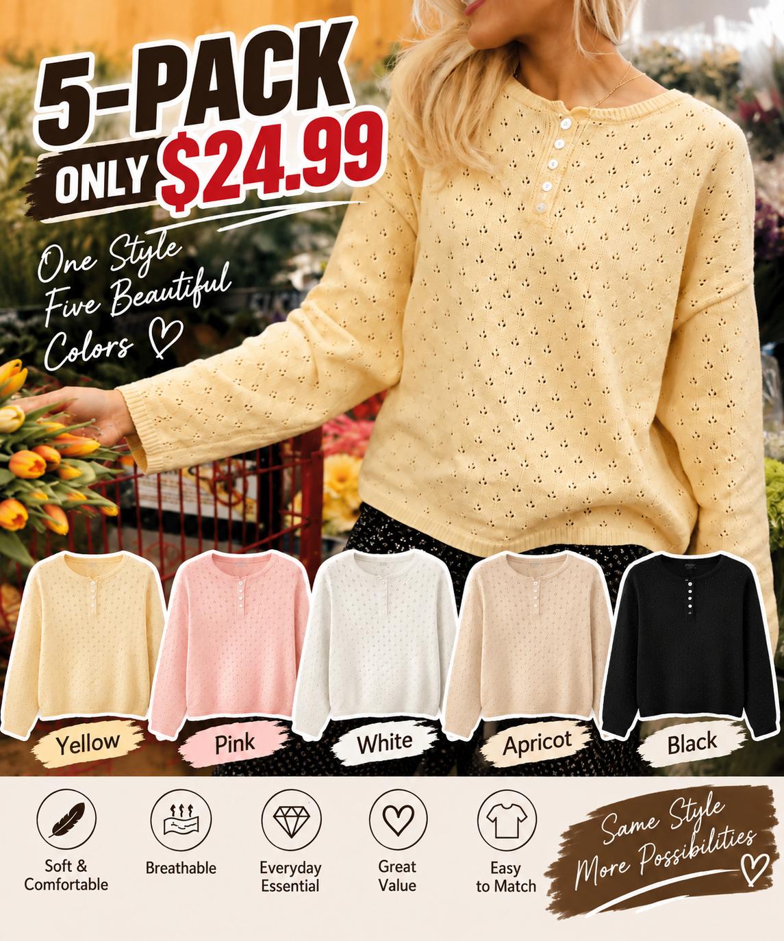 Y2K Striped Fitted Knit Pullover Top