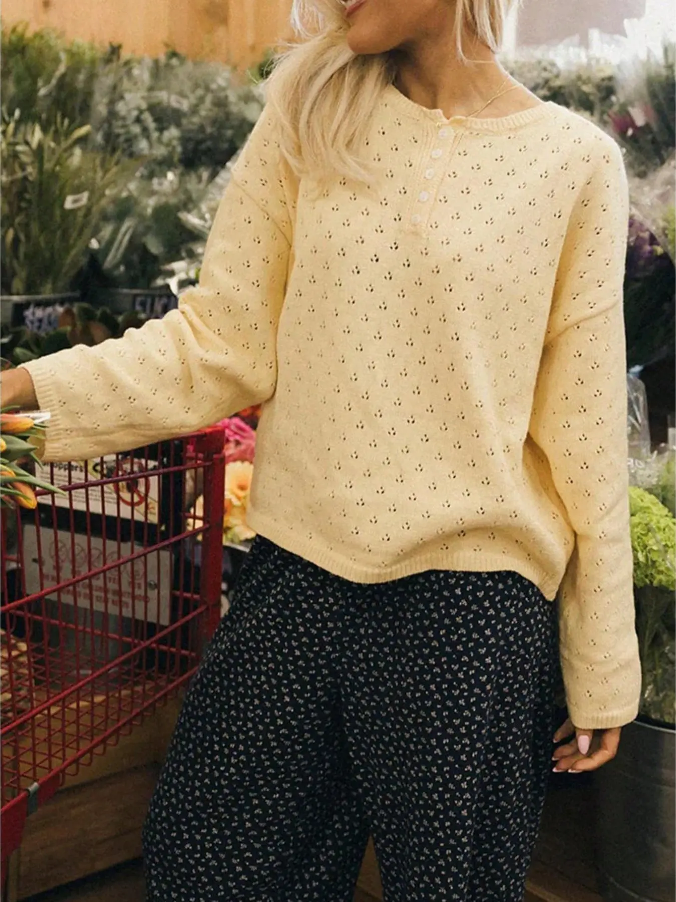Y2K Striped Fitted Knit Pullover Top
