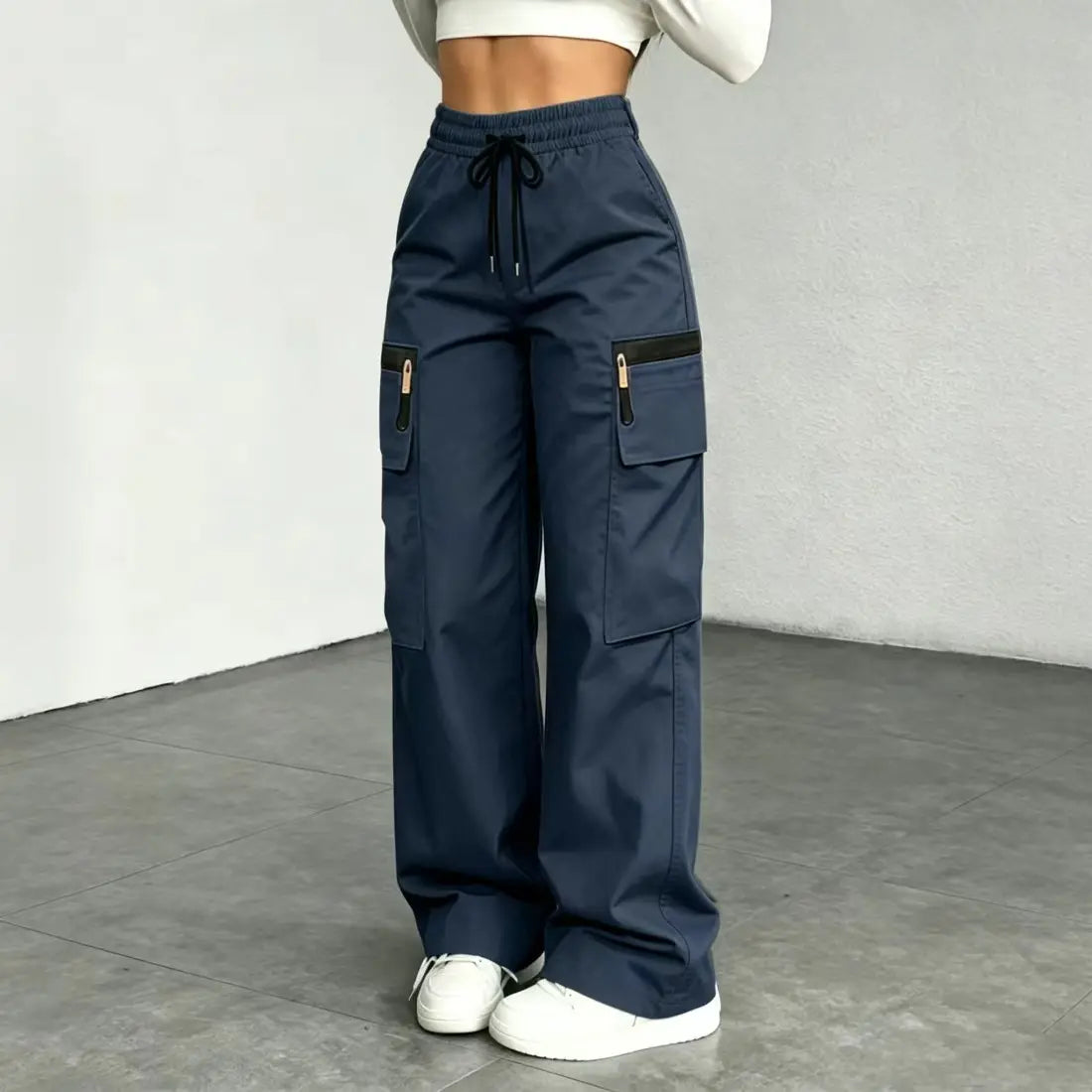 ⚡ FINAL SALE 🔥 10 FOR ONLY $23! Women’s Lightweight Loose-Fit Cargo Pants with Multiple Pockets – Limited-Time Clearance Deal