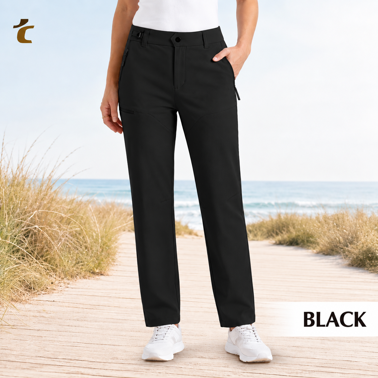 Trelovia - Women's Stretch Flex-Fit Outdoor Utility Pants