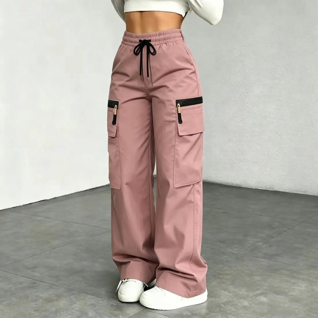 ⚡ FINAL SALE 🔥 10 FOR ONLY $23! Women’s Lightweight Loose-Fit Cargo Pants with Multiple Pockets – Limited-Time Clearance Deal