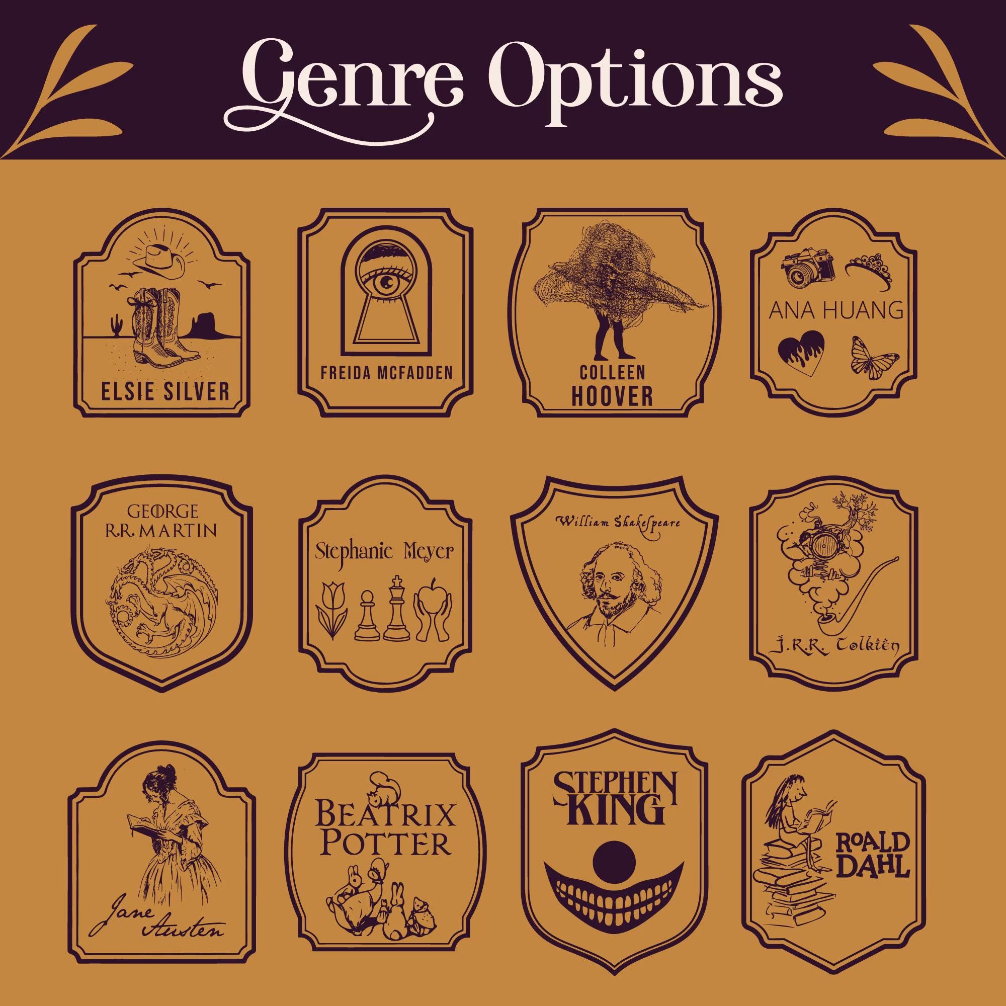 Personalized Book Tavern Sign, Custom Book Genre Divider, Book Lover Library Decor, BookTok Gift