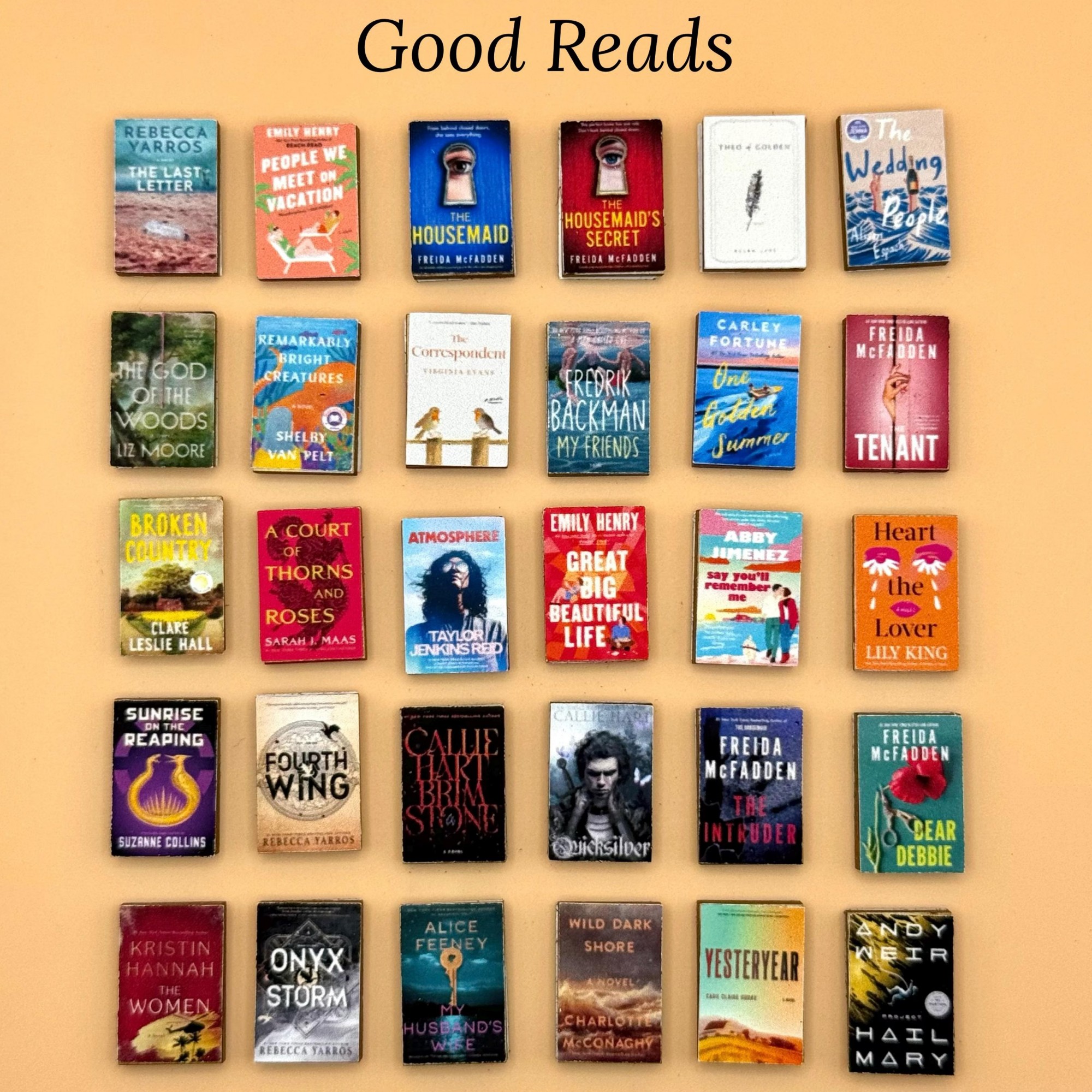 Personalized Year of Books Christmas Ornament, Custom Book Lover Keepsake