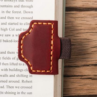 [Copy]Personalized Magnetic Leather Pen Holder, Custom Engraved Bookmark, Gift for Book Lovers