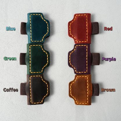 [Copy]Personalized Magnetic Leather Pen Holder, Custom Engraved Bookmark, Gift for Book Lovers