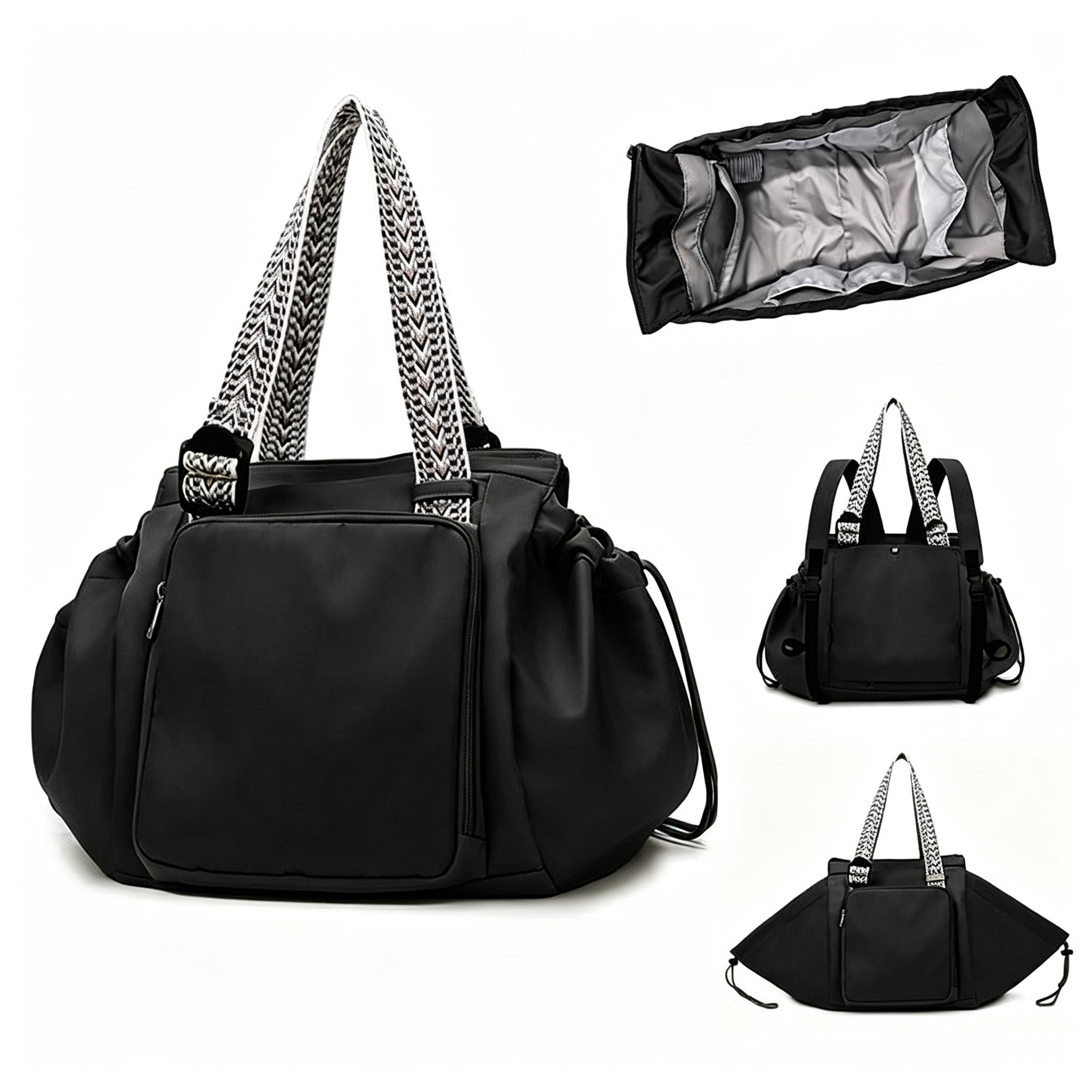 👜3-in-1 Convertible Backpack 