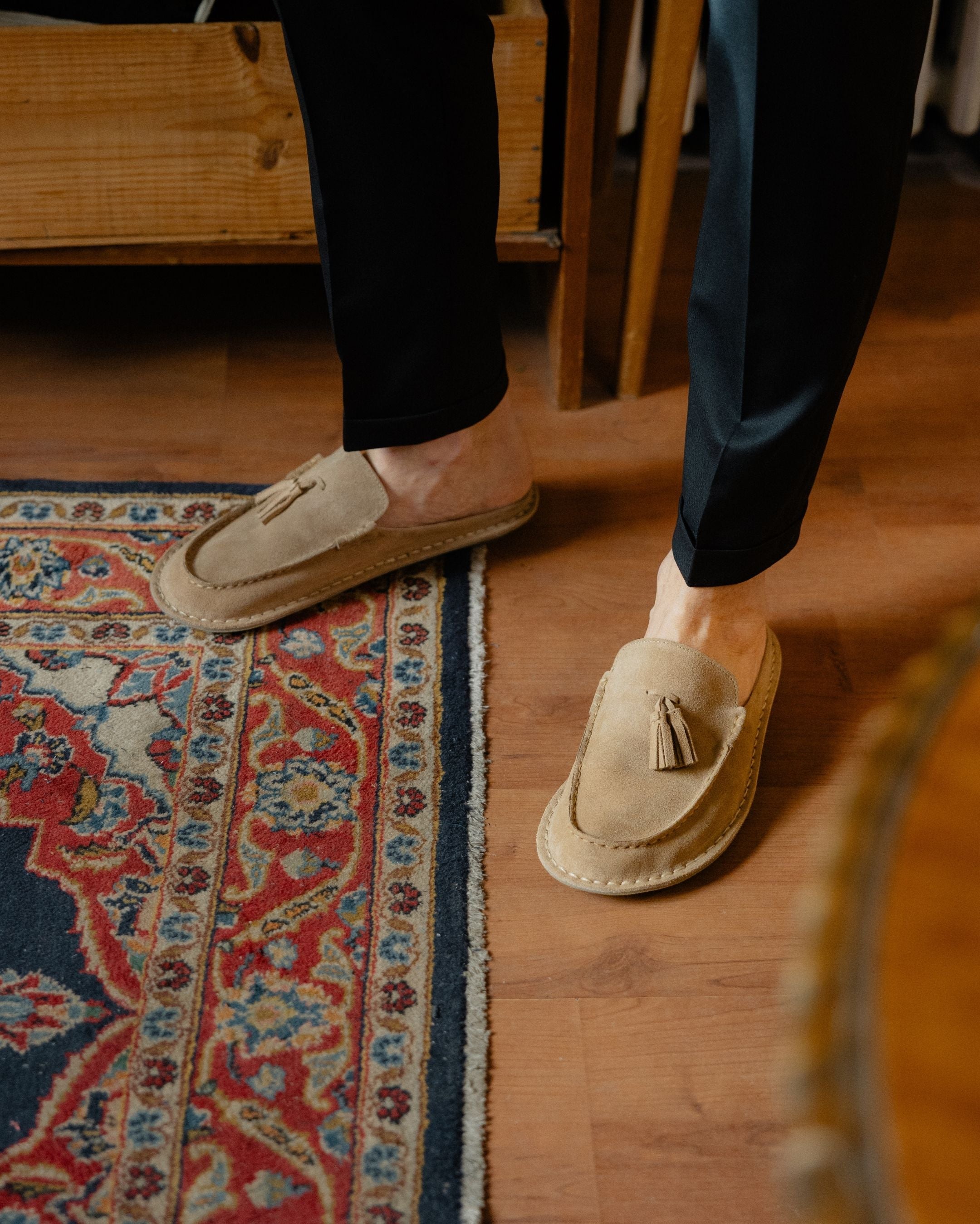 Suede Desert Sand