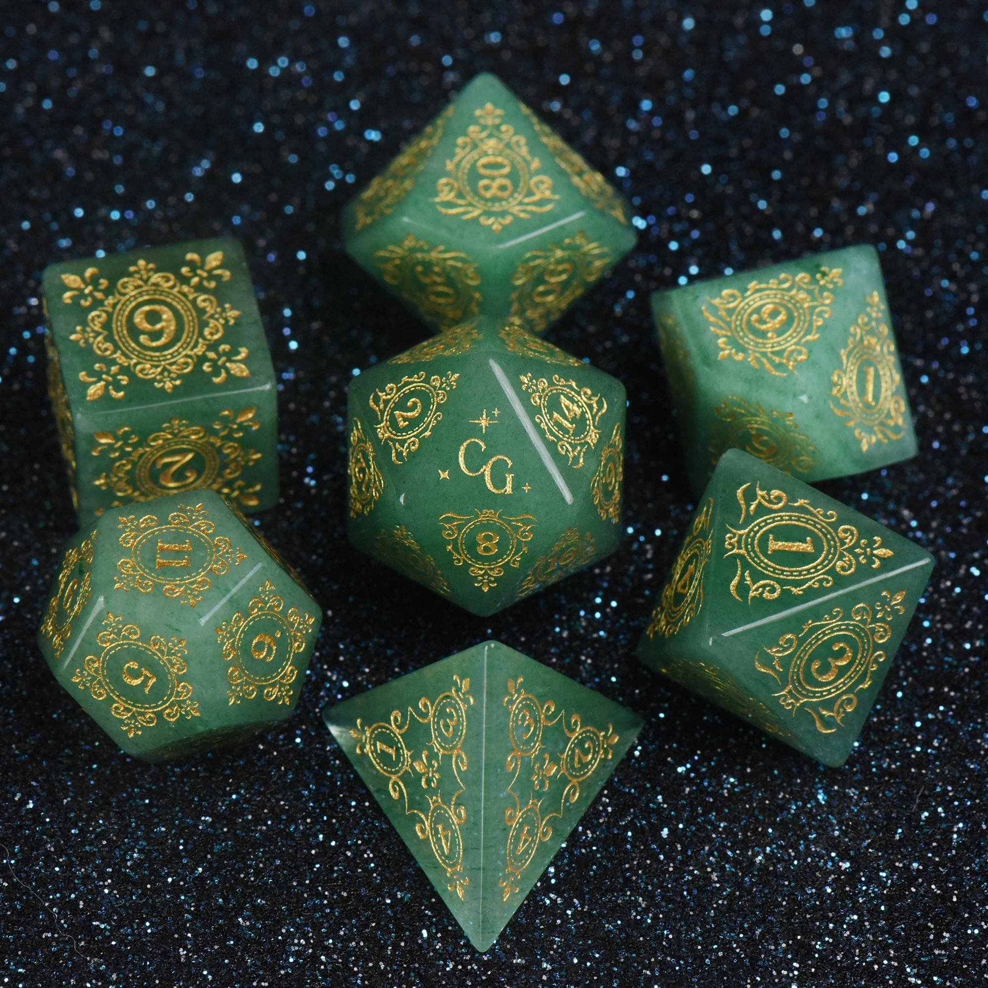 Personalized Rose Quartz Wedding Dice Set - Custom D20 for D&D, Unique Marriage Proposal Gift, Crystal Dice with Names & Date, Geeky Wedding Keepsake, Dungeon Master Gift