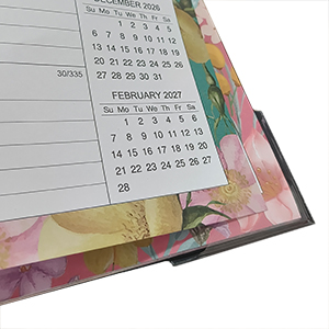 2027-2028 Desk Calendar - 22" x 17", 18 Month Desk Calendar January 2027 - June 2028, Large Monthly Desktop Calendar with Plastic Cover, Thick Paper, Corner Protectors 