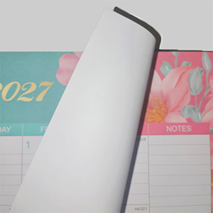 2027-2028 Desk Calendar - 22" x 17", 18 Month Desk Calendar January 2027 - June 2028, Large Monthly Desktop Calendar with Plastic Cover, Thick Paper, Corner Protectors 