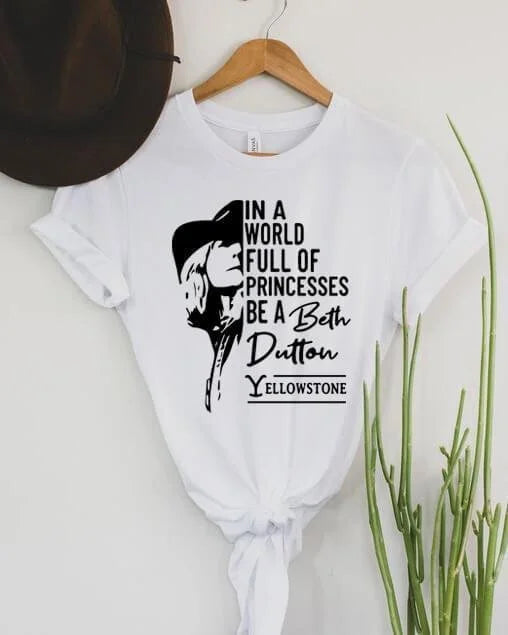 Custom loose casual printed short sleeve T-shirt