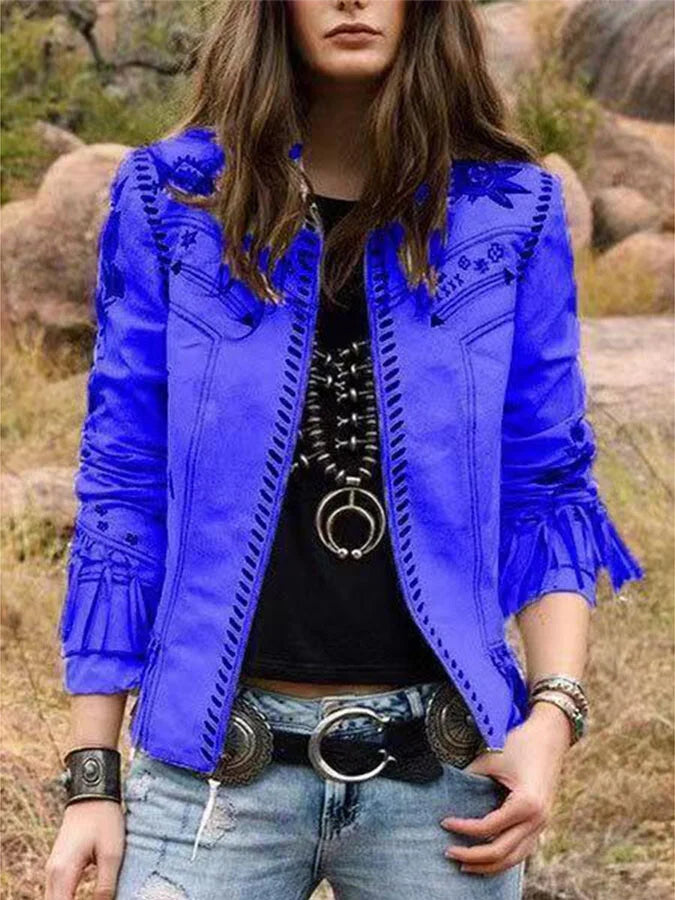 Ethnic Tassel Coat.