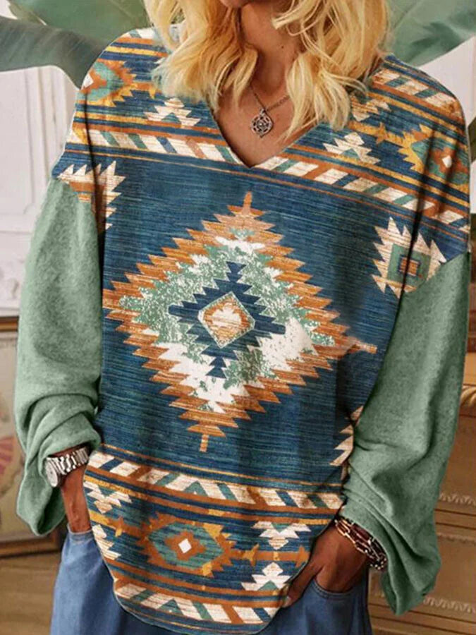 Long-Sleeved Sweatshirt.