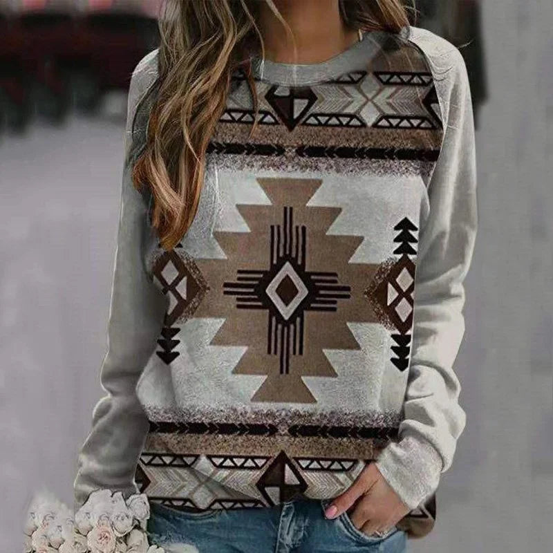 fashion tie dyed long sleeved sportswear