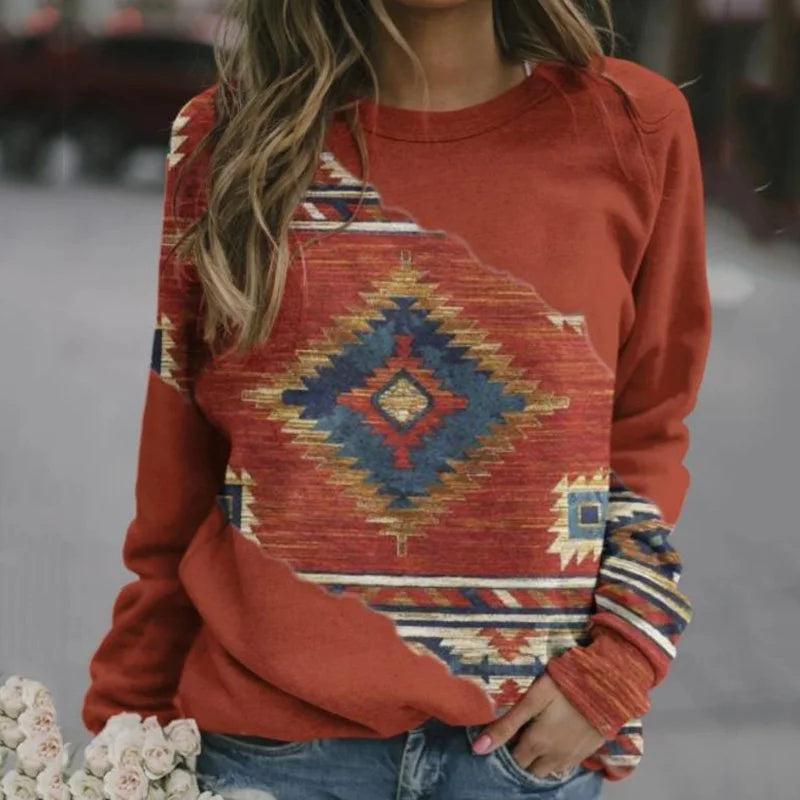 fashion tie dyed long sleeved sportswear