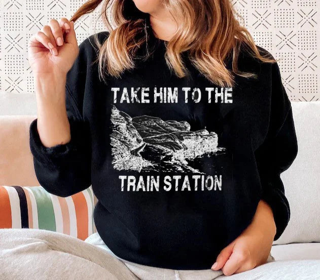 casual Unisex printed Pullover