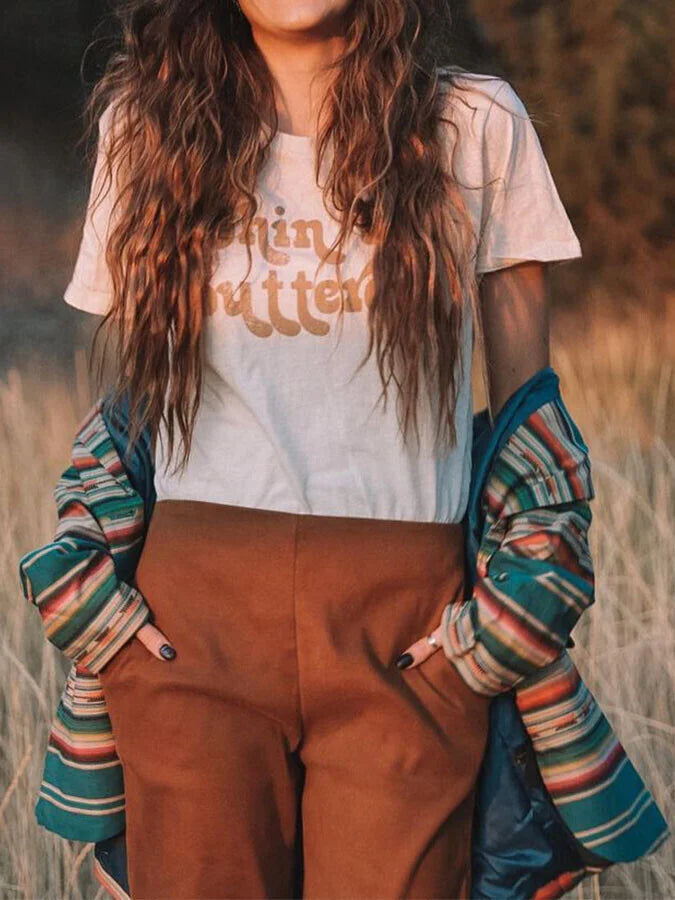 Retro ethnic print cardigan jacket.