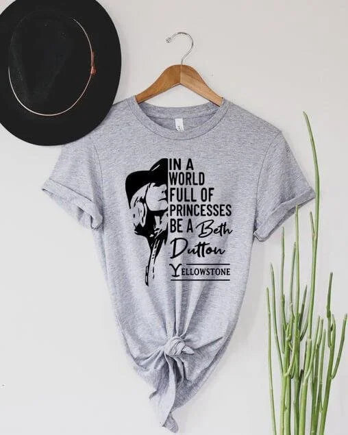 Custom loose casual printed short sleeve T-shirt