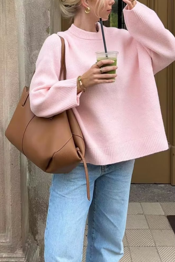 Casual Loose Knit Sweater