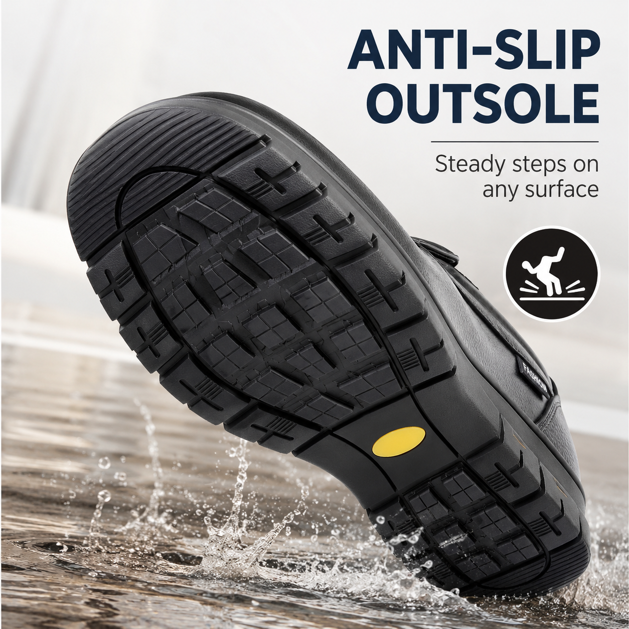 Men’s Arch Support Loafers – Easy Slip-On Comfort Shoes for Everyday Walking