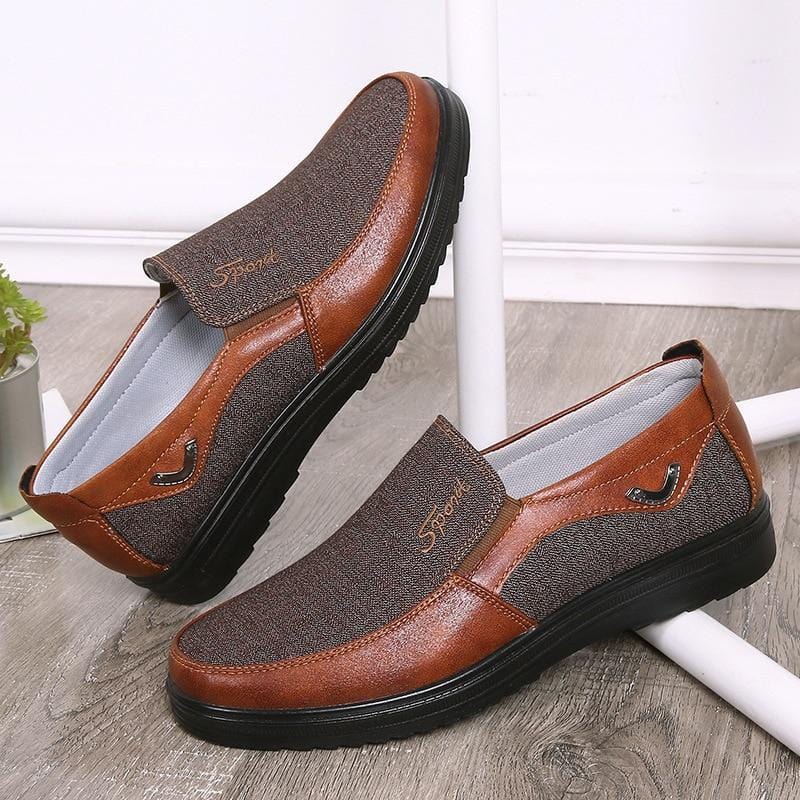 🔥Hot Sale🎁--40% OFF 🎉 Men's Casual Lightweight Comfy Breathable Flat Slip On Loafers