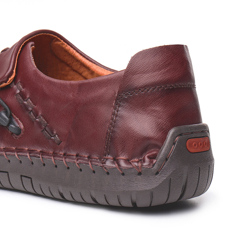 COMFYMORE™ 2023S Mens Genuine Leather Comfy Soft Sole Slip On Loafers