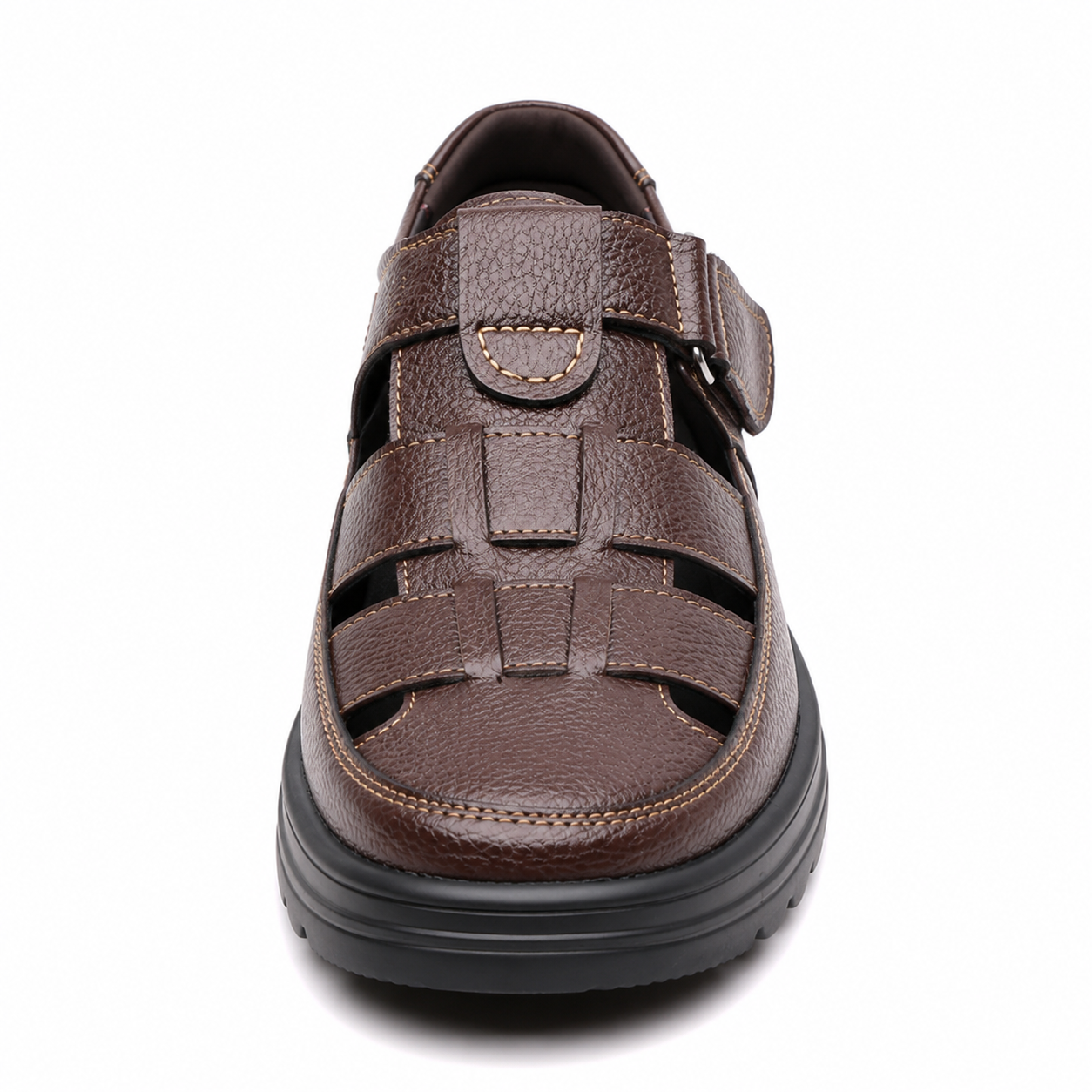 Men's Genuine Leather Comfort Walking Sandals