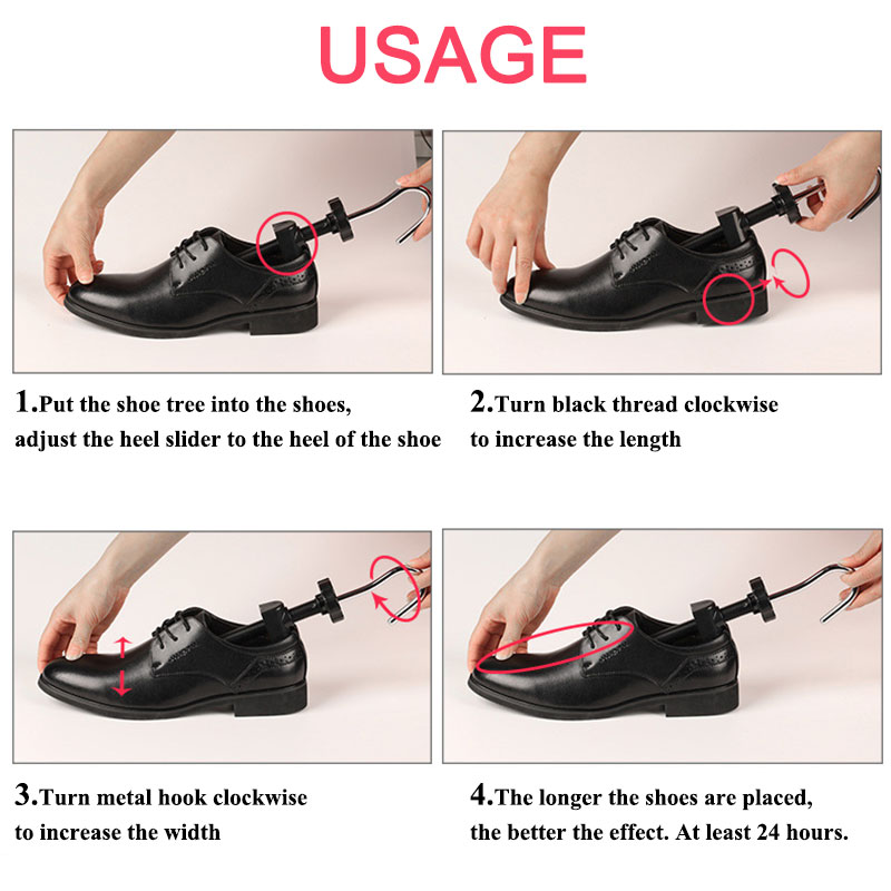 Comfymore™ Shoe Stretcher Shoe Trees, Adjustable Length & Width for Men