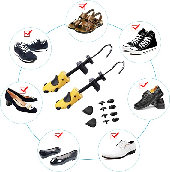 Comfymore™ Shoe Stretcher Shoe Trees, Adjustable Length & Width for Men