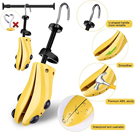 Comfymore™ Shoe Stretcher Shoe Trees, Adjustable Length & Width for Men
